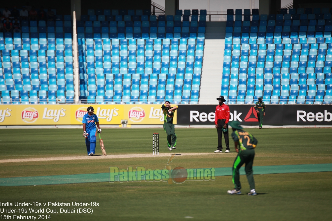 U19 India vs U19 Pakistan, ICC U19 World Cup 2014