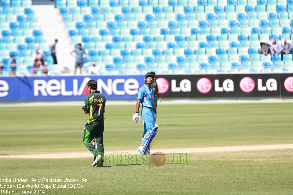 U19 India vs U19 Pakistan, ICC U19 World Cup 2014