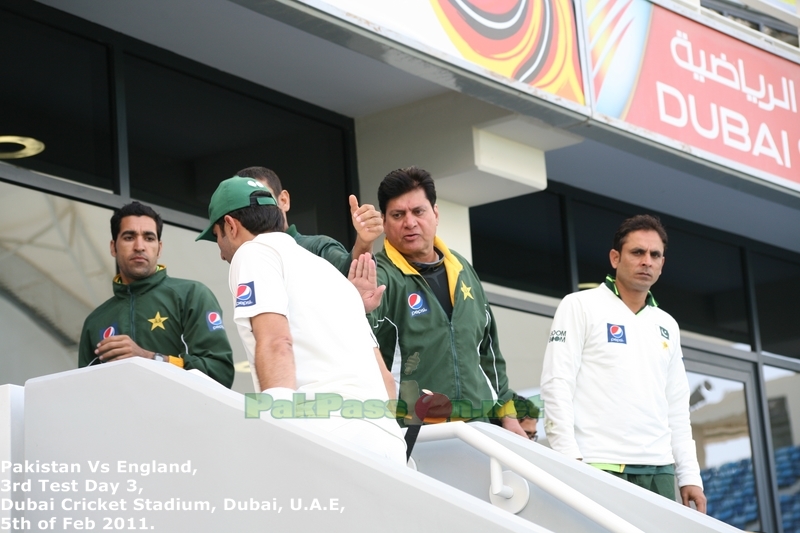 Umar Gul, Mohsin Khan and Abdur Rehman