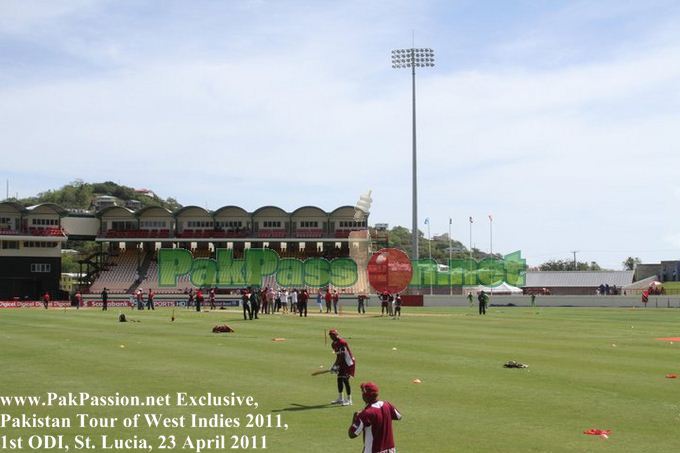 West Indies vs Pakistan | 1st ODI | St. Lucia | 23 April 2011