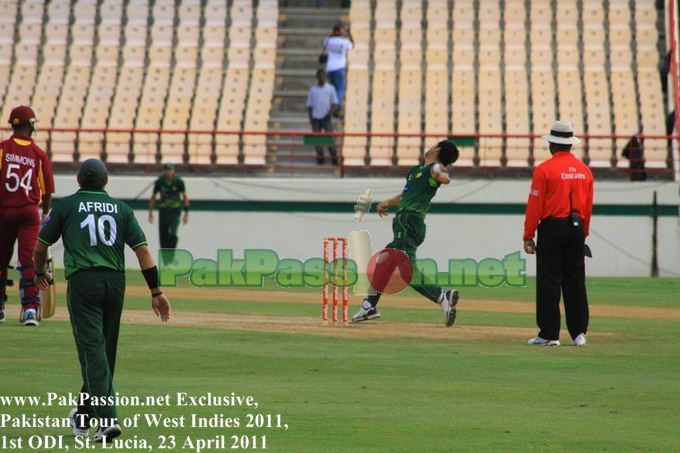 West Indies vs Pakistan | 1st ODI | St. Lucia | 23 April 2011