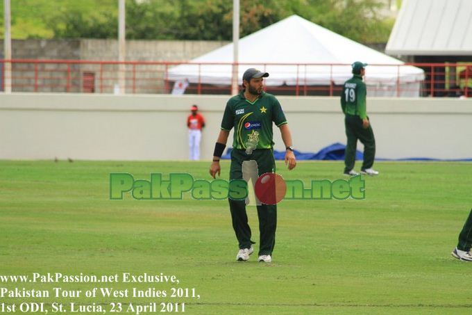 West Indies vs Pakistan | 1st ODI | St. Lucia | 23 April 2011