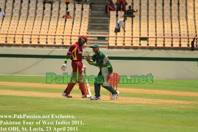 West Indies vs Pakistan | 1st ODI | St. Lucia | 23 April 2011