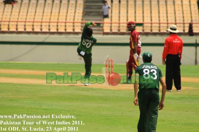 West Indies vs Pakistan | 1st ODI | St. Lucia | 23 April 2011