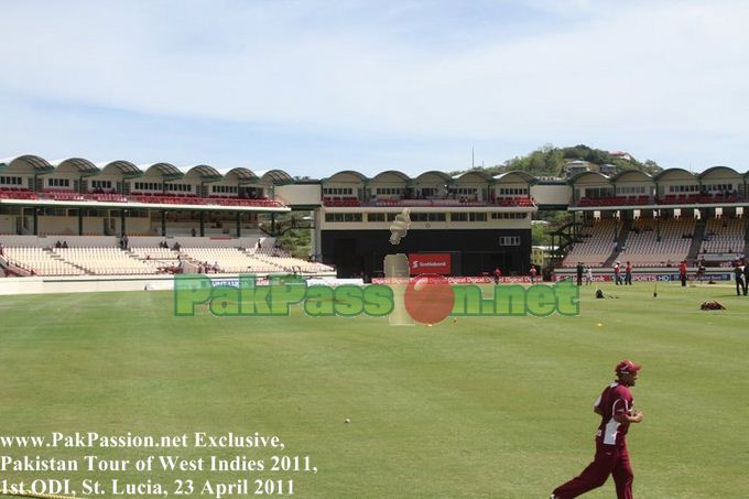 West Indies vs Pakistan | 1st ODI | St. Lucia | 23 April 2011