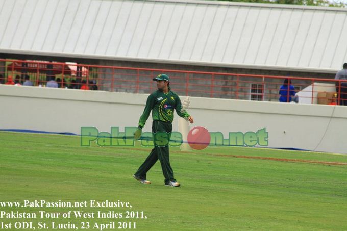 West Indies vs Pakistan | 1st ODI | St. Lucia | 23 April 2011