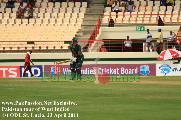 West Indies vs Pakistan | 1st ODI | St. Lucia | 23 April 2011