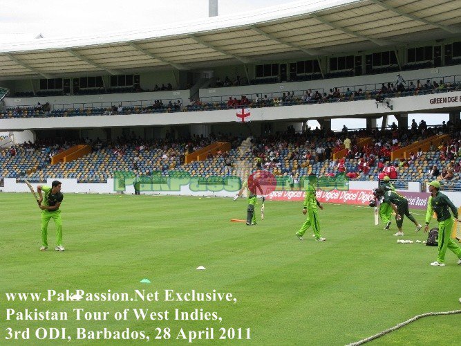 West Indies vs Pakistan | 3rd ODI | Barbados | 28 April 2011