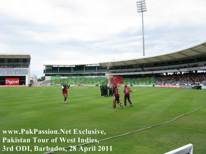 West Indies vs Pakistan | 3rd ODI | Barbados | 28 April 2011