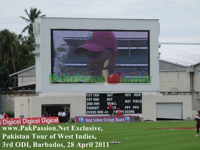 West Indies vs Pakistan | 3rd ODI | Barbados | 28 April 2011