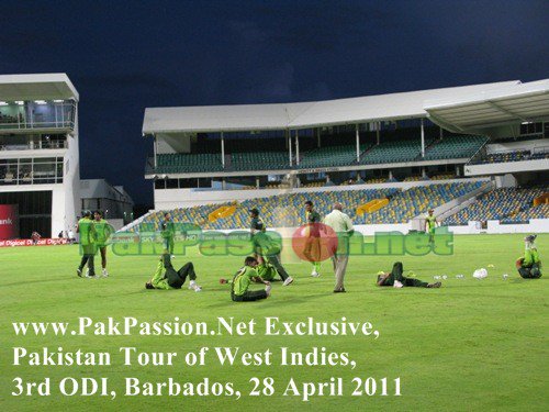 West Indies vs Pakistan | 3rd ODI | Barbados | 28 April 2011