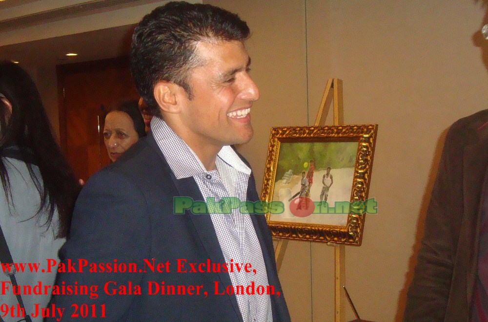 Yasir Arafat at the Islamic Relief Fundraising Dinner in London