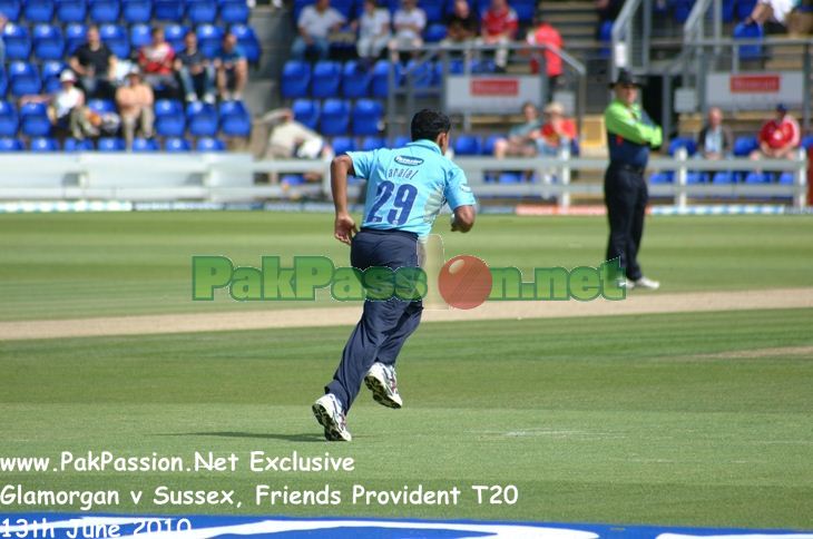 Yasir Arafat - Glamorgan v Sussex, Friends Provident T20