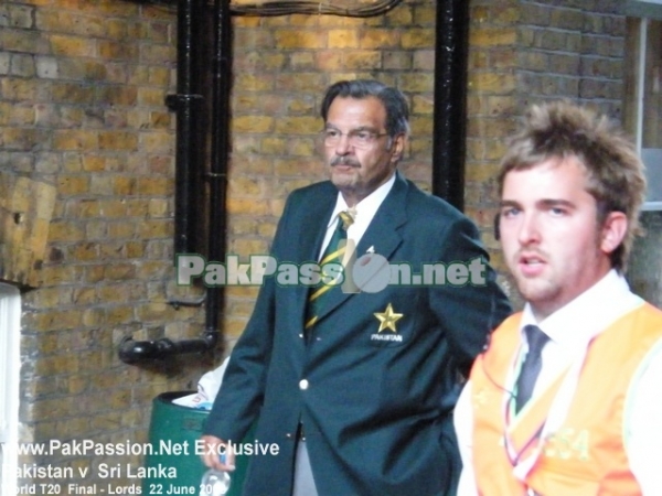 Yawar Saeed at Lord's