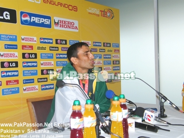 Younis Khan at press conference