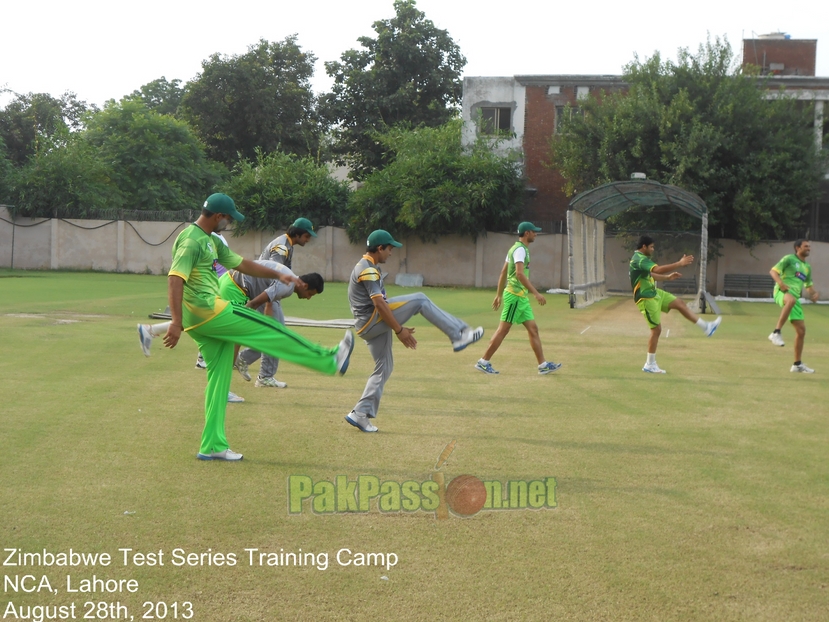 Zimbabwe Test Series Training Camp