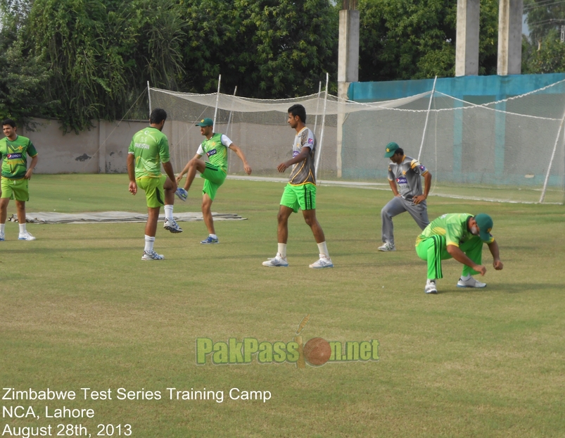 Zimbabwe Test Series Training Camp