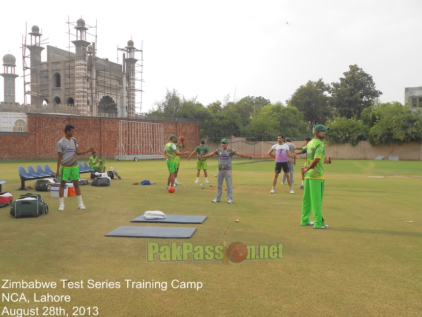 Zimbabwe Test Series Training Camp