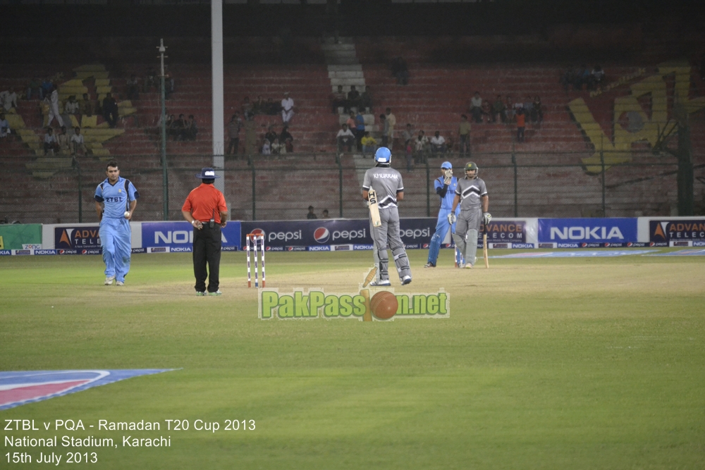 ZTBL vs PQA - Ramadan T20 Cup 2013