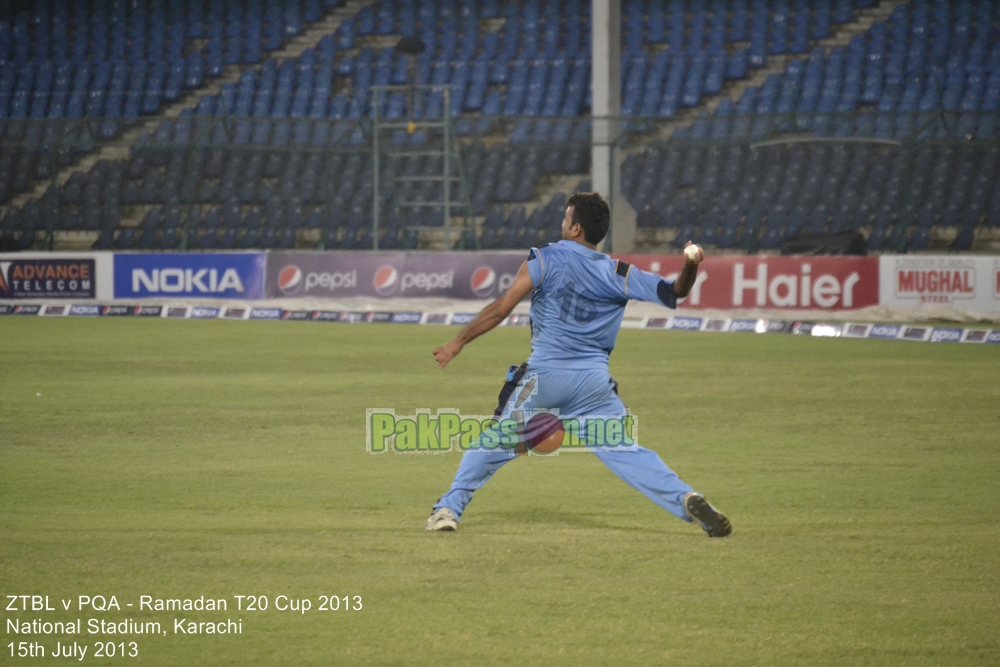 ZTBL vs PQA - Ramadan T20 Cup 2013