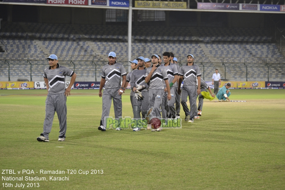 ZTBL vs PQA - Ramadan T20 Cup 2013