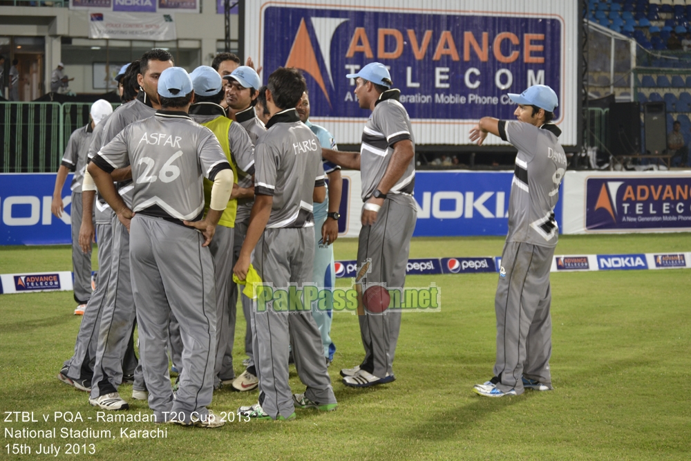 ZTBL vs PQA - Ramadan T20 Cup 2013