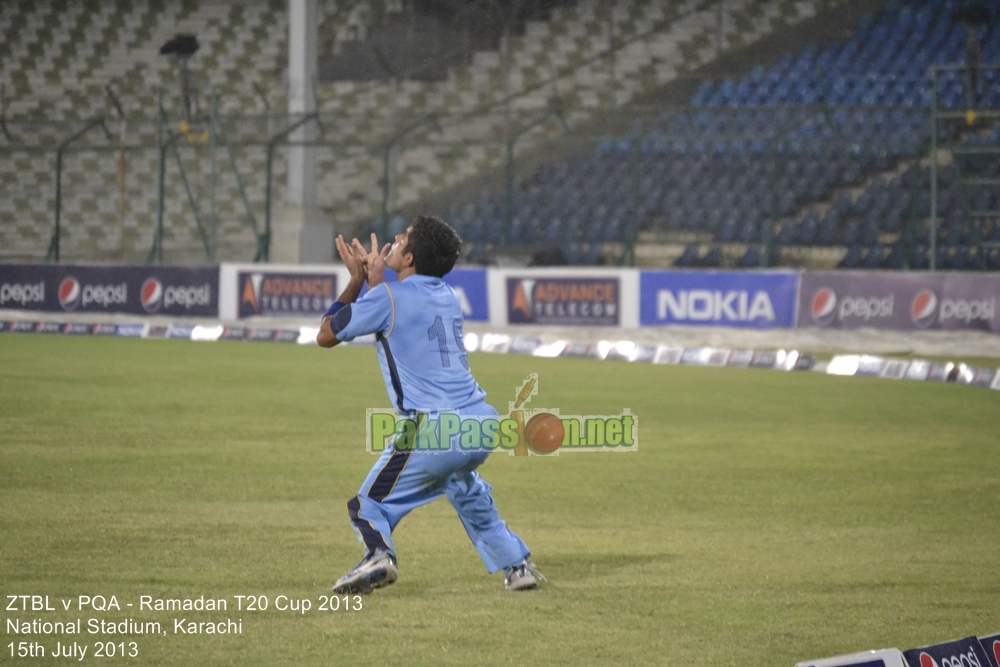 ZTBL vs PQA - Ramadan T20 Cup 2013