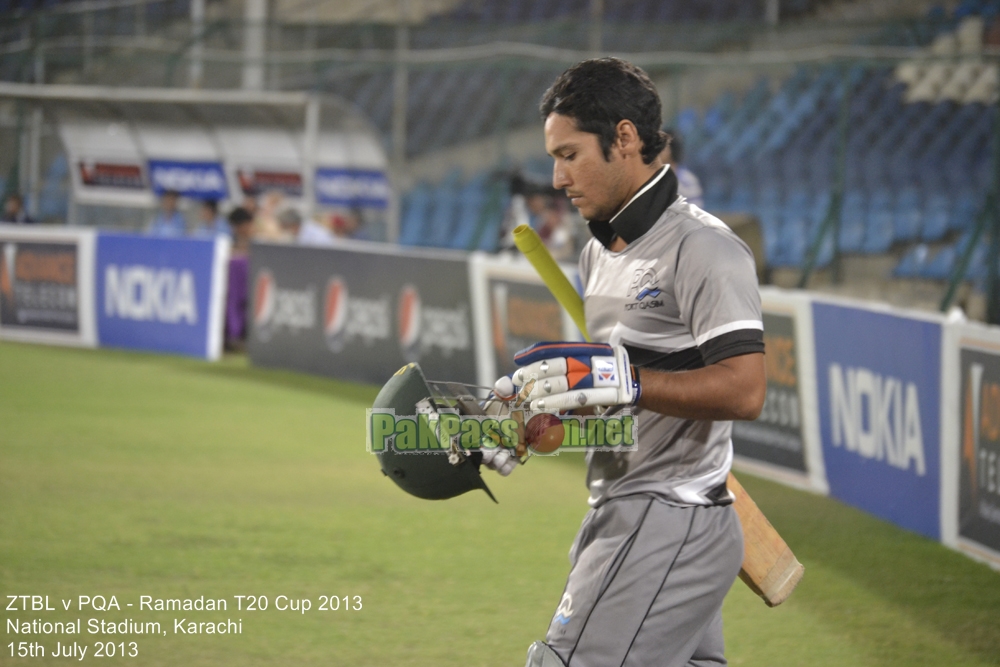 ZTBL vs PQA - Ramadan T20 Cup 2013