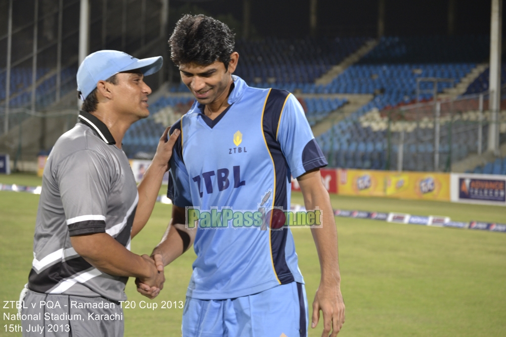 ZTBL vs PQA - Ramadan T20 Cup 2013