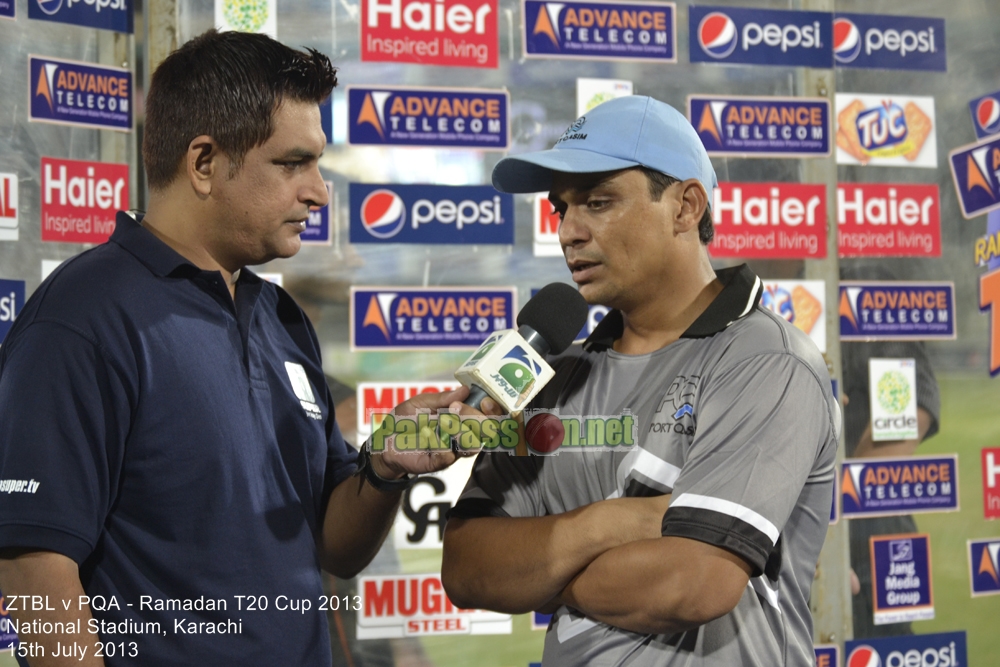 ZTBL vs PQA - Ramadan T20 Cup 2013