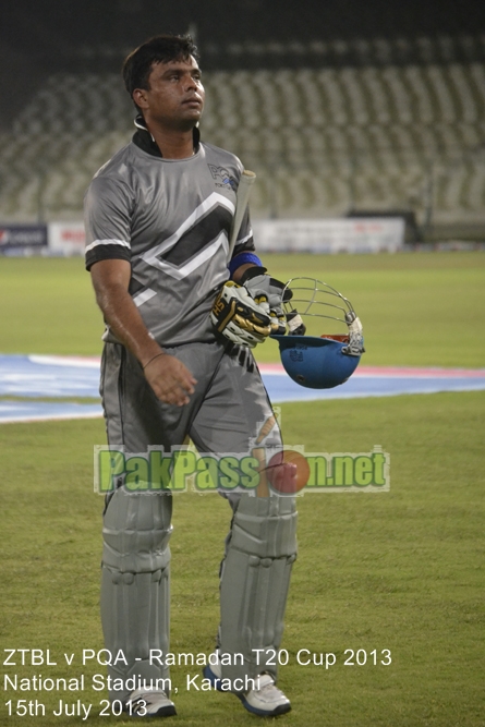 ZTBL vs PQA - Ramadan T20 Cup 2013