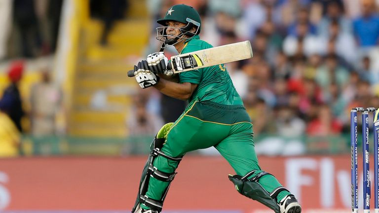 Pakistan's Khalid Latif in 2016. Pic: AP