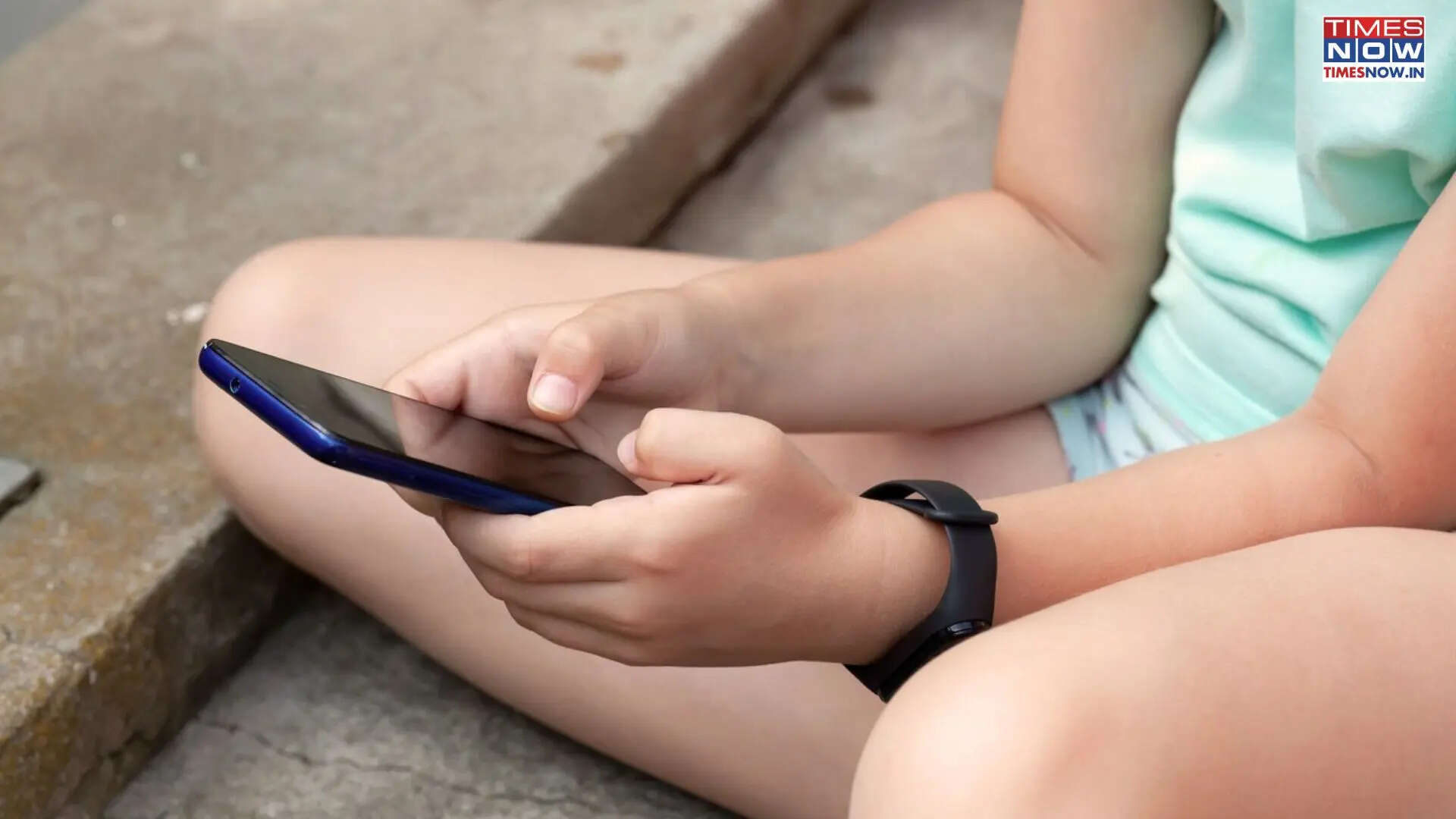 Social media addiction among children is rising rapidly.