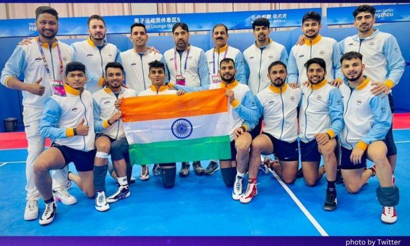 Indian team arrive in Lahore for Baba Guru Nanak International Kabaddi Cup Indian team arrive in Lahore for Baba Guru Nanak International Kabaddi Cup